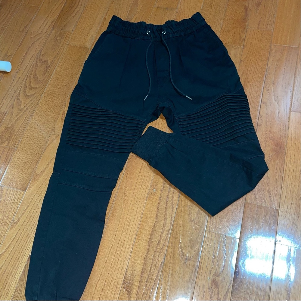 H&M Black Cargo/Jogger Pants